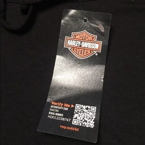 Harley Davison never worn shirt w tags